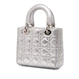 Dior Small Metallic Grained Calfskin Cannage My ABCDior Lady Dior