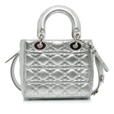 Dior Small Metallic Grained Calfskin Cannage My ABCDior Lady Dior
