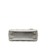 Dior Small Metallic Grained Calfskin Cannage My ABCDior Lady Dior