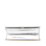 Dior Small Metallic Grained Calfskin Diorama Flap