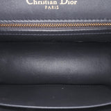 Dior Small Metallic Patent Microcannage Diorama Flap