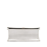 Dior Small Metallic Patent Microcannage Diorama Flap