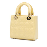 Dior Small Patent Cannage Lady Dior