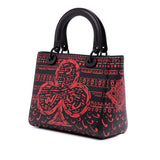 Dior Small Smooth Calfskin Painted Heart Clover Lady Dior