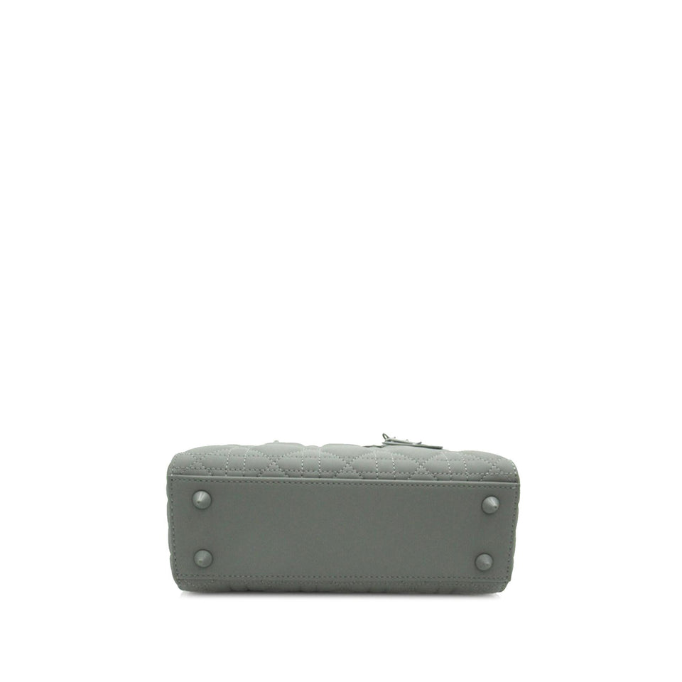 Dior Small Ultra Matte Calfskin Cannage My ABCDior Lady Dior (SHG-QB5aPD)