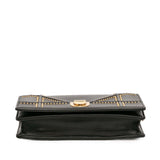 Dior Studded Calfskin Diorama Wallet on Chain