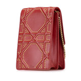 Dior Studded Lambskin Vertical Diorama Crossbody