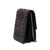 Dior Studded Leather Vertical Diorama Crossbody