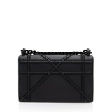 Dior Matte Calfskin Studded Diorama Small Shoulder Bag (SHF-oMRVIQ)