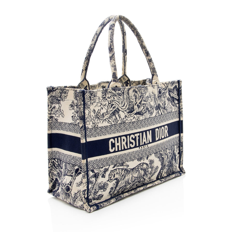Dior Toile De Jouy Small Book Tote