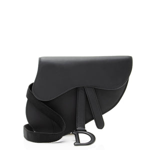 Dior Ultra Matte Calfskin Saddle Belt Bag