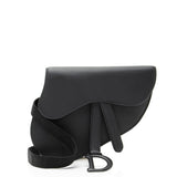 Dior Ultra Matte Calfskin Saddle Belt Bag
