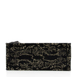 Dior Velvet Jardin d'Hiver Large Book Tote (SHF-6hqWXM)