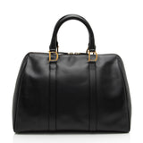 Dior Vintage Calfskin Large Bowling Bag (SHF-h21sh0)