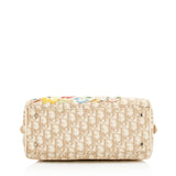 Dior Vintage Embroidered Flowers Satchel (SHF-18817)