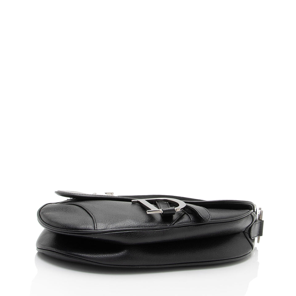Dior Vintage Leather Saddle Bag (SHF-JDFMWH)