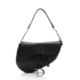 Dior Vintage Leather Saddle Bag (SHF-JDFMWH)