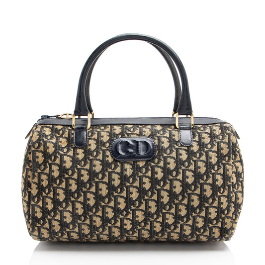 Dior Vintage Oblique Boston Bag - FINAL SALE