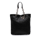 Dior Woven Lambskin Lady Dior Soft Shopping Tote