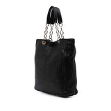 Dior Woven Lambskin Lady Dior Soft Shopping Tote