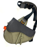 Dior X SACAI CALFSKIN LEATHER SADDLE BAG