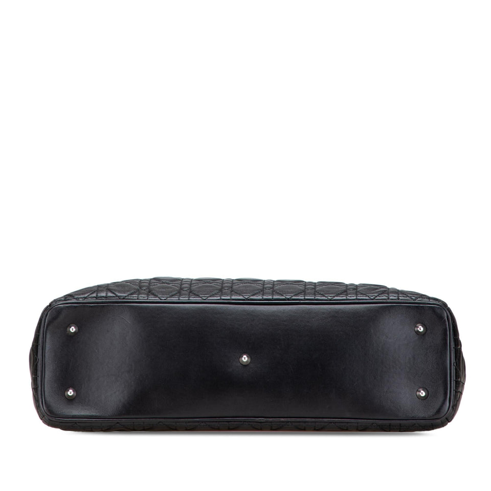 Dior XL Lambskin Cannage Lady Dior