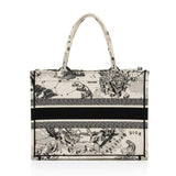 Dior Zodiac Toile De Jouy Medium Book Tote