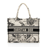 Dior Zodiac Toile De Jouy Medium Book Tote
