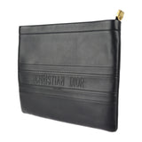 Dior CLUTCH BLACK LEATHER BAG
