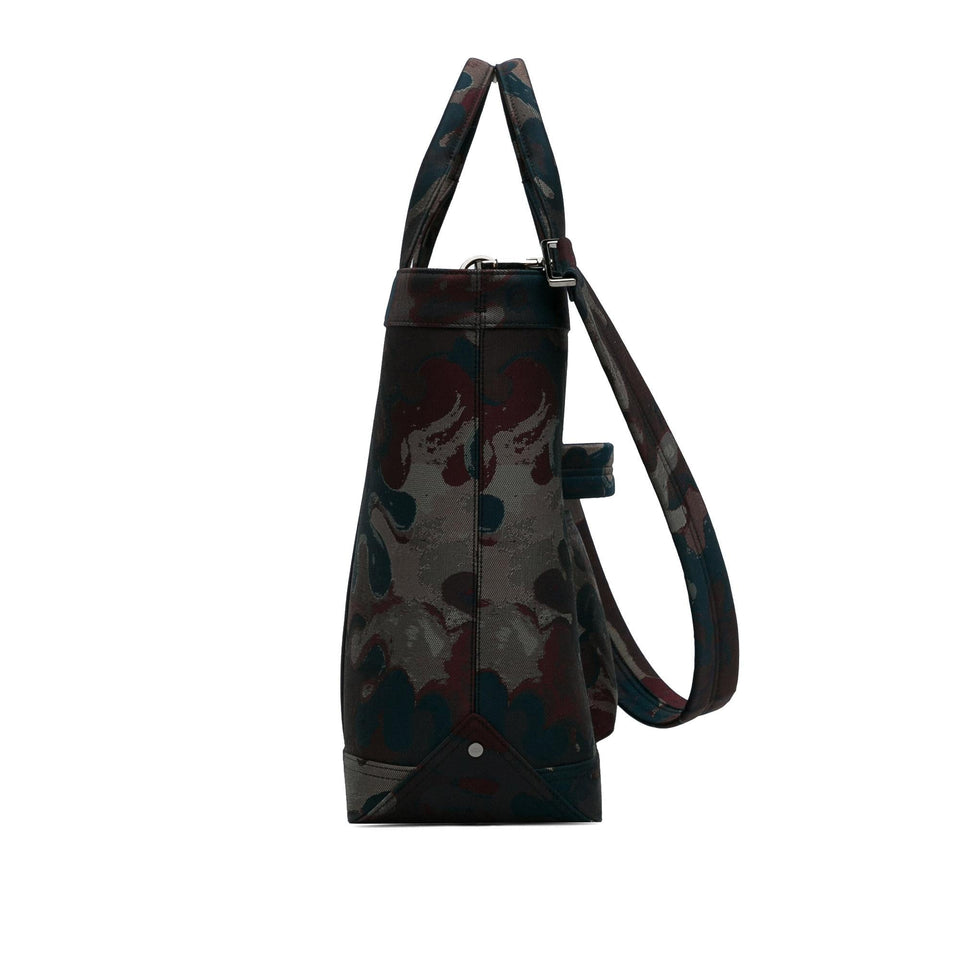 Dior x Peter Doig Camouflage Satchel (SHG-XHhBJU)