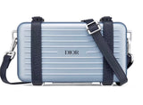 Dior X RIMOWA ALUMINUM PERSONAL CLUTCH ON STRAP