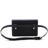 Dior Black Grained Calfskin 2-in-1 30 Montaigne Pouch
