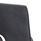 Dior Black Grained Calfskin 2-in-1 30 Montaigne Pouch