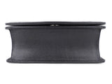 Dior Black Grained Leather Diorama Chain Flap Bag
