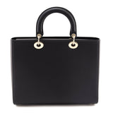 Dior Black LADY D-SIRE Large Tote Bag