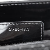 Dior Black Patent Cannage Medium Lady Dior