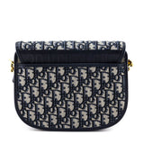 Dior Blue Oblique Jacquard Medium Bobby Flap Bag