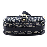 Dior Blue Oblique Jacquard Medium Bobby Flap Bag