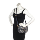 Dior Blue Oblique Jacquard Medium Bobby Flap Bag