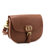 Dior Camel Box Calfskin Medium Bobby Flap Bag