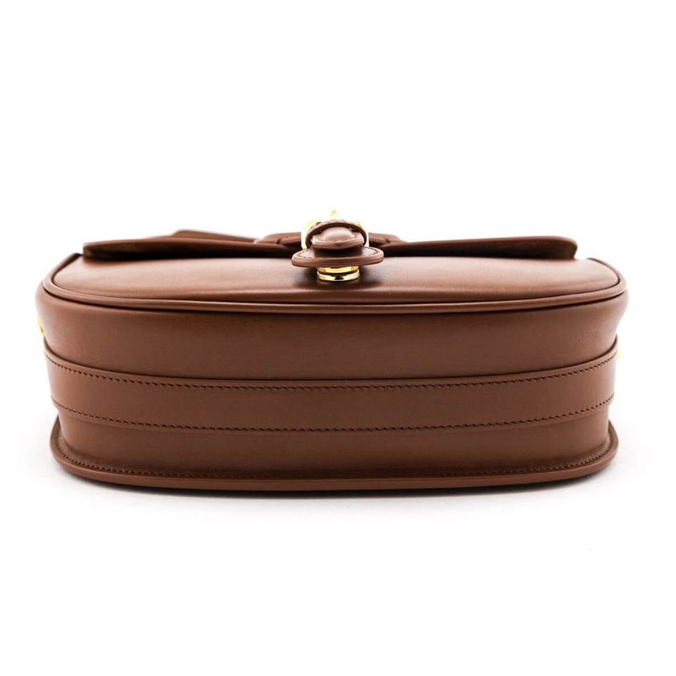Dior Camel Box Calfskin Medium Bobby Flap Bag