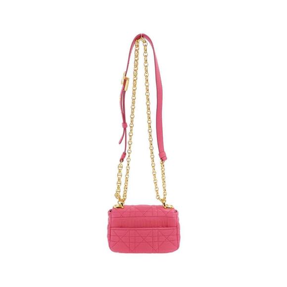 Dior CANNAGE MINI CARO CALFSKIN LEATHER CROSSBODY BAG