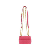 Dior CANNAGE MINI CARO CALFSKIN LEATHER CROSSBODY BAG