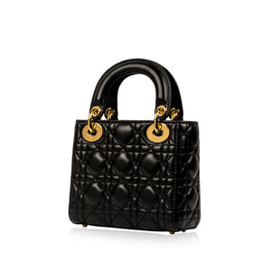 Christian Dior Lady Dior - Mini - Black Lambskin