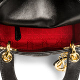 Christian Dior Lady Dior - Mini - Black Lambskin