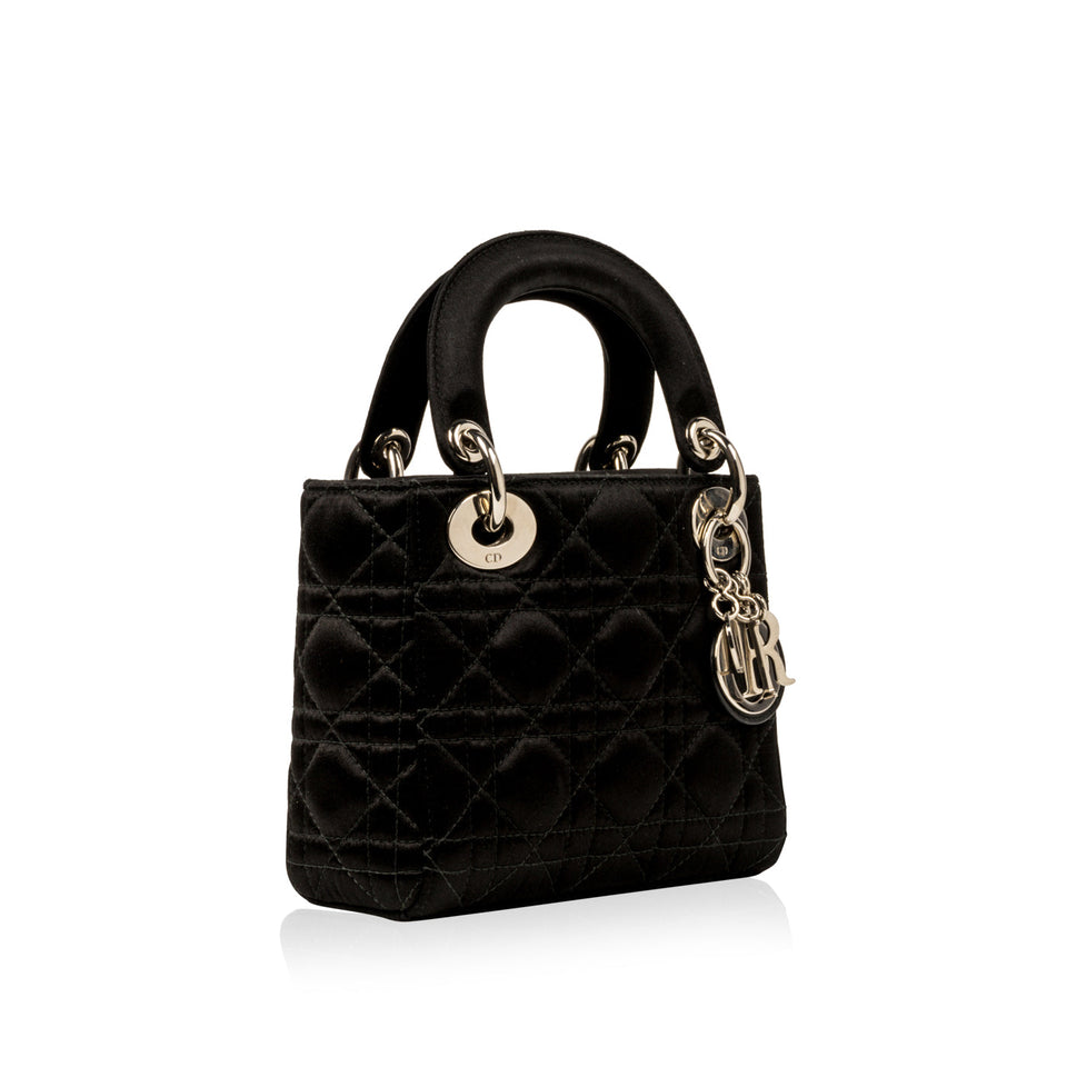 Christian Dior Lady Dior - Mini - Satin Black