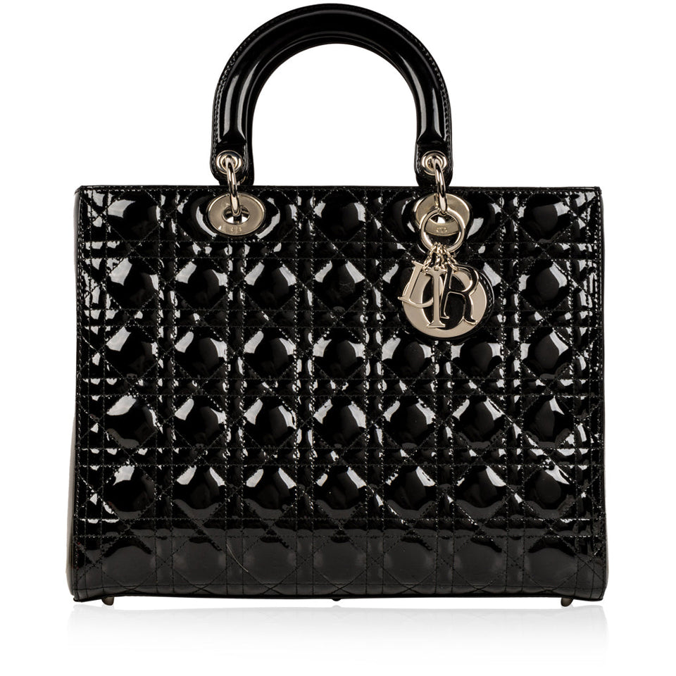 Christian Dior Lady Dior Leather - Patent