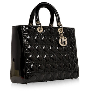 Christian Dior Lady Dior Leather - Patent