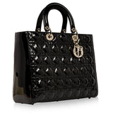 Christian Dior Lady Dior Leather - Patent
