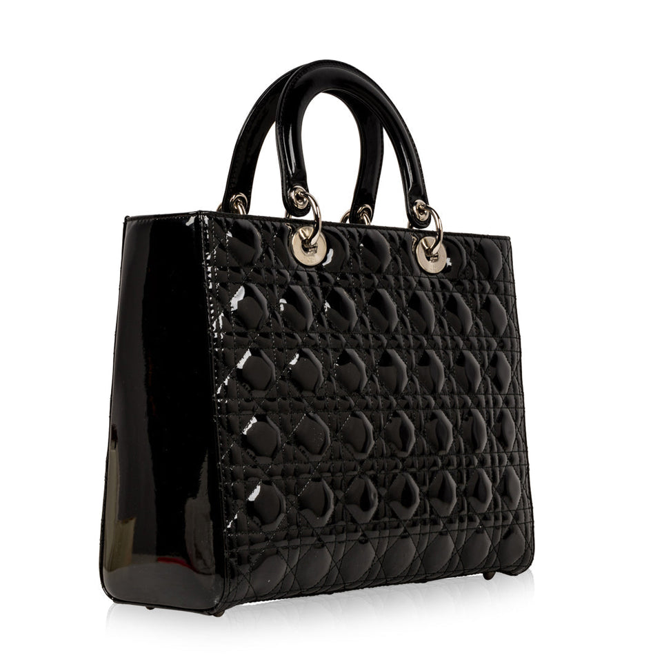 Christian Dior Lady Dior Leather - Patent
